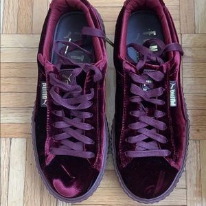 Fenty Creeper Red Velvet Women’s 7.5